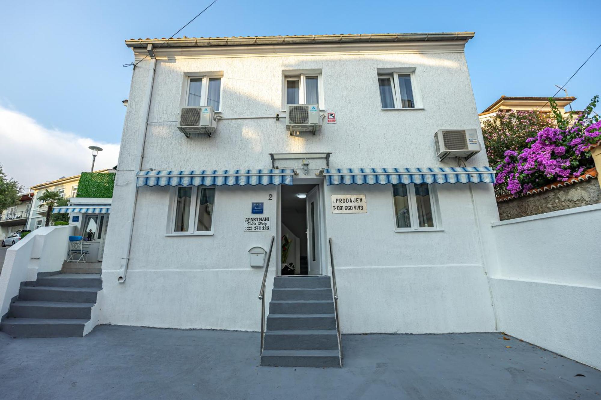 Villa Mely Crikvenica Kvarner Екстериор снимка